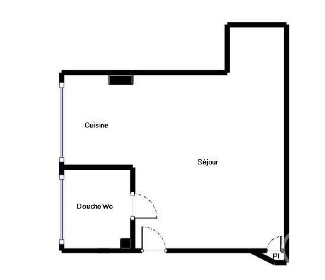 Appartement F1 &agrave; vendre - 1 pi&egrave;ce - 20 m2 - Paris - 75020 - ILE-DE-FRANCE