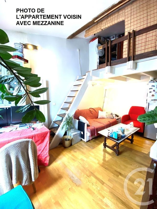 Appartement Studio à vendre - 1 pièce - 17,50 m2 - Paris - 75020 - ILE-DE-FRANCE