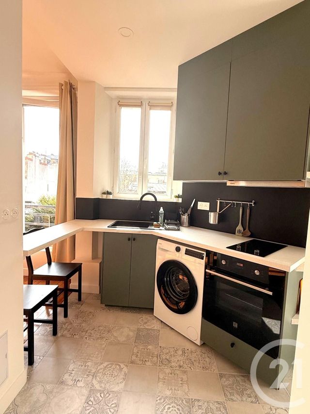 Appartement F1 &agrave; louer - 1 pi&egrave;ce - 23,82 m2 - Paris - 75020 - ILE-DE-FRANCE