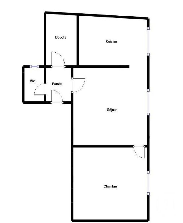 Appartement F2 &agrave; louer - 2 pi&egrave;ces - 34,89 m2 - Paris - 75020 - ILE-DE-FRANCE