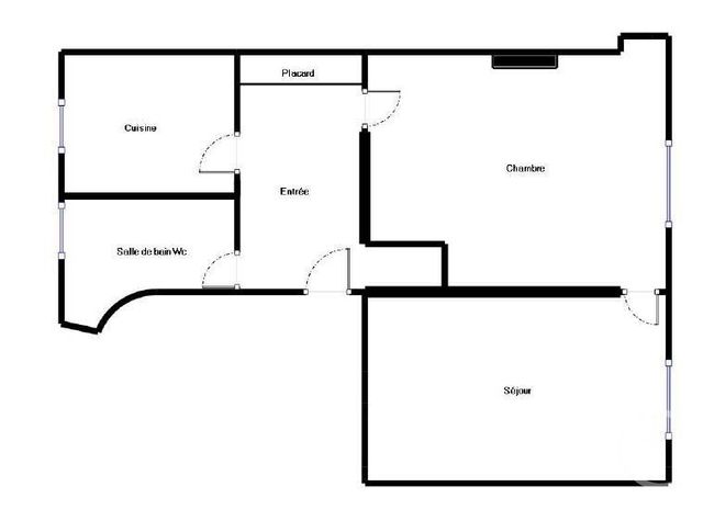 Appartement F2 &agrave; vendre - 2 pi&egrave;ces - 41 m2 - Paris - 75009 - ILE-DE-FRANCE