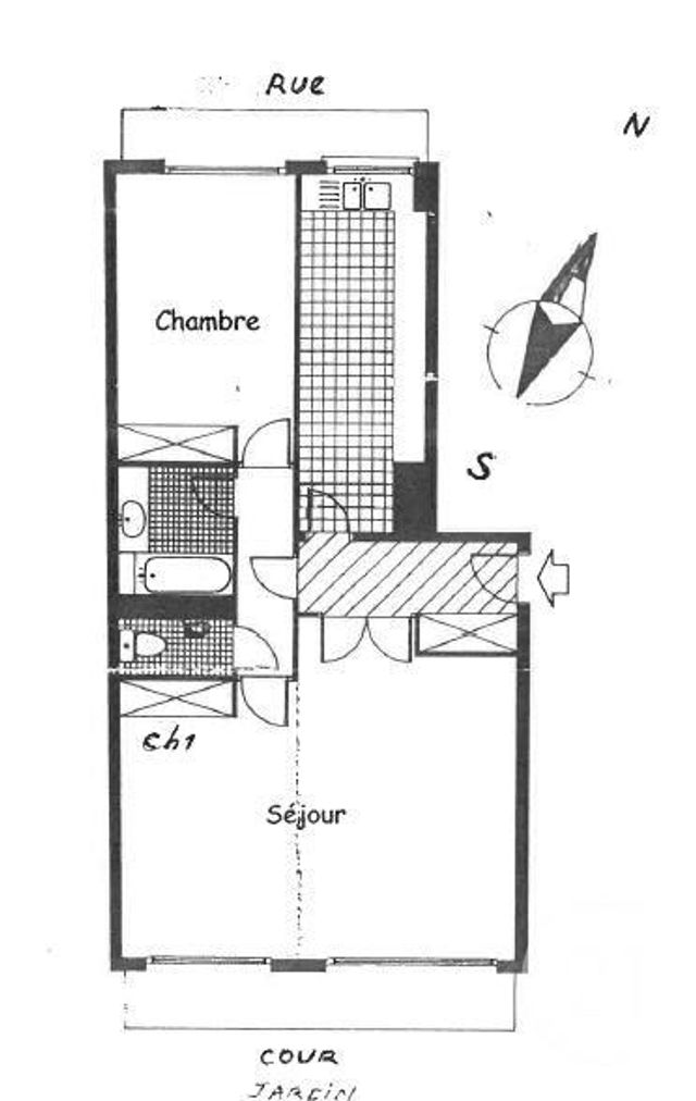 Appartement F3 &agrave; vendre - 3 pi&egrave;ces - 72 m2 - Paris - 75020 - ILE-DE-FRANCE