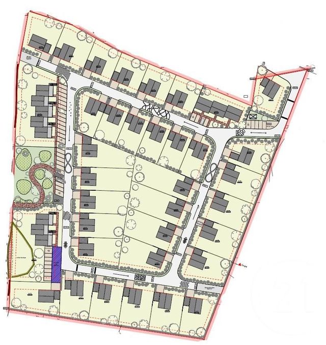 Terrain &agrave; vendre - 701 m2 - Maiche - 25 - FRANCHE-COMTE