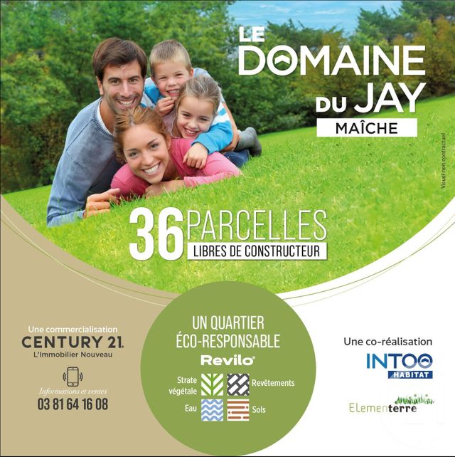 Terrain &agrave; vendre - 701 m2 - Maiche - 25 - FRANCHE-COMTE