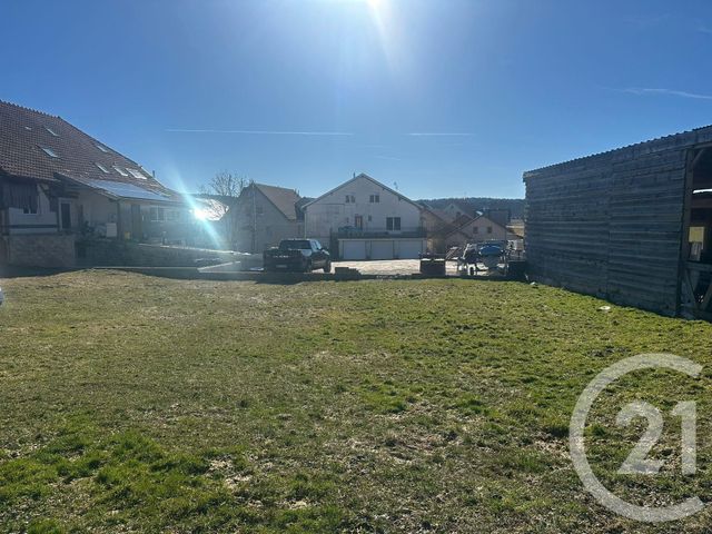 Terrain &agrave; vendre - 611 m2 - Charquemont - 25 - FRANCHE-COMTE