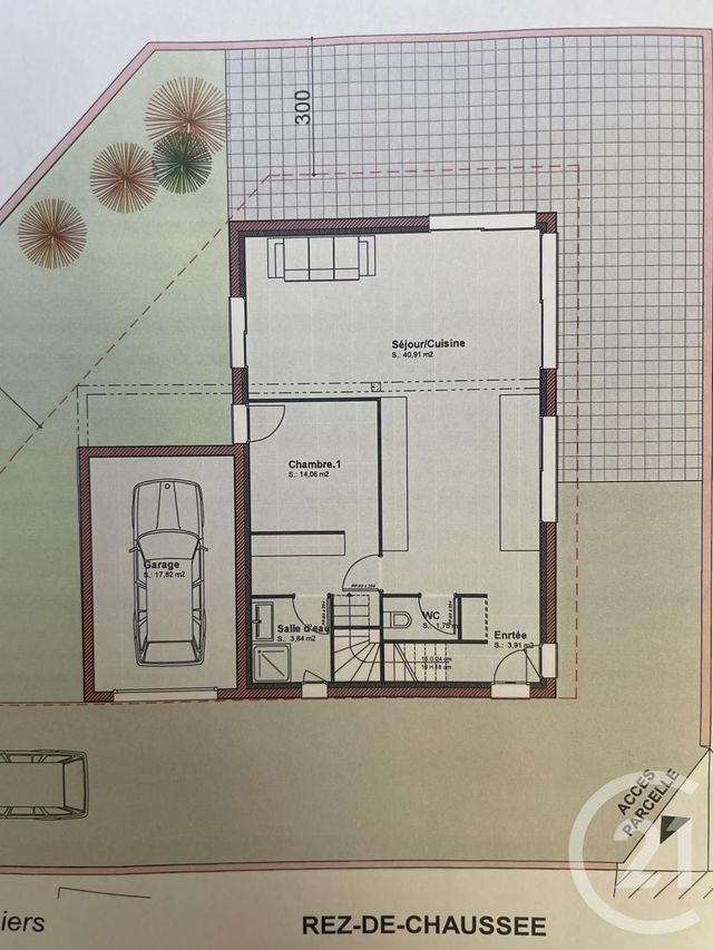 Terrain &agrave; vendre - 402 m2 - Beauzelle - 31 - MIDI-PYRENEES