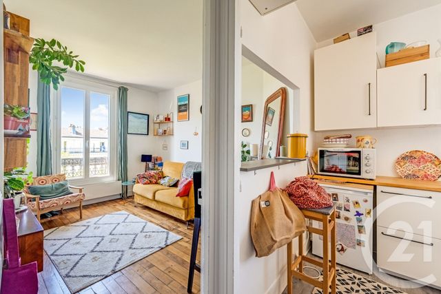 Appartement F2 &agrave; vendre - 2 pi&egrave;ces - 34,50 m2 - Paris - 75020 - ILE-DE-FRANCE