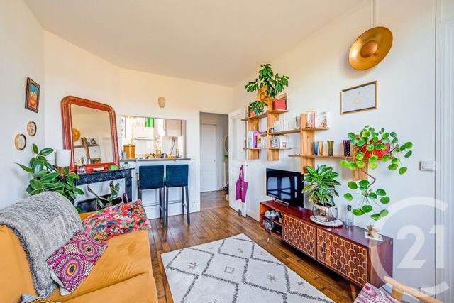 Appartement F2 &agrave; vendre - 2 pi&egrave;ces - 34,50 m2 - Paris - 75020 - ILE-DE-FRANCE