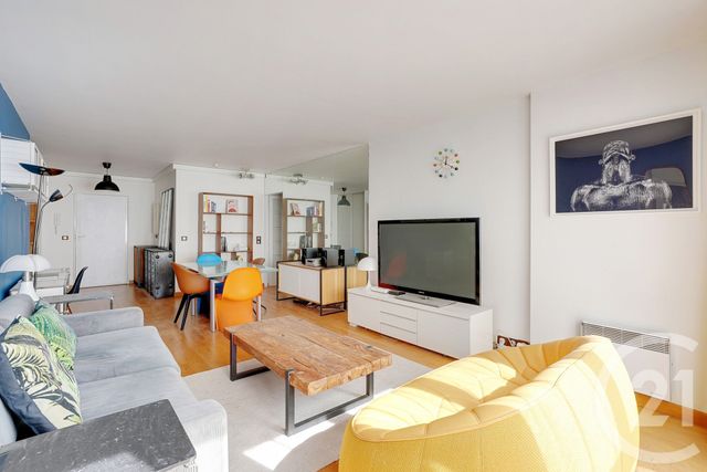 Appartement F3 à vendre - 3 pièces - 80 m2 - Paris - 75019 - ILE-DE-FRANCE