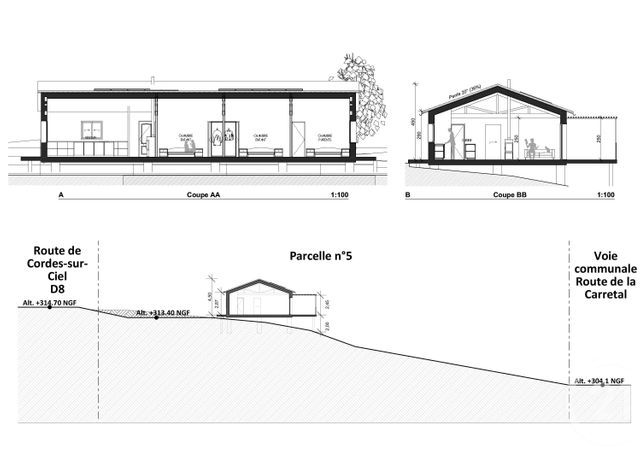 Terrain &agrave; vendre - 5636 m2 - Bournazel - 81 - MIDI-PYRENEES