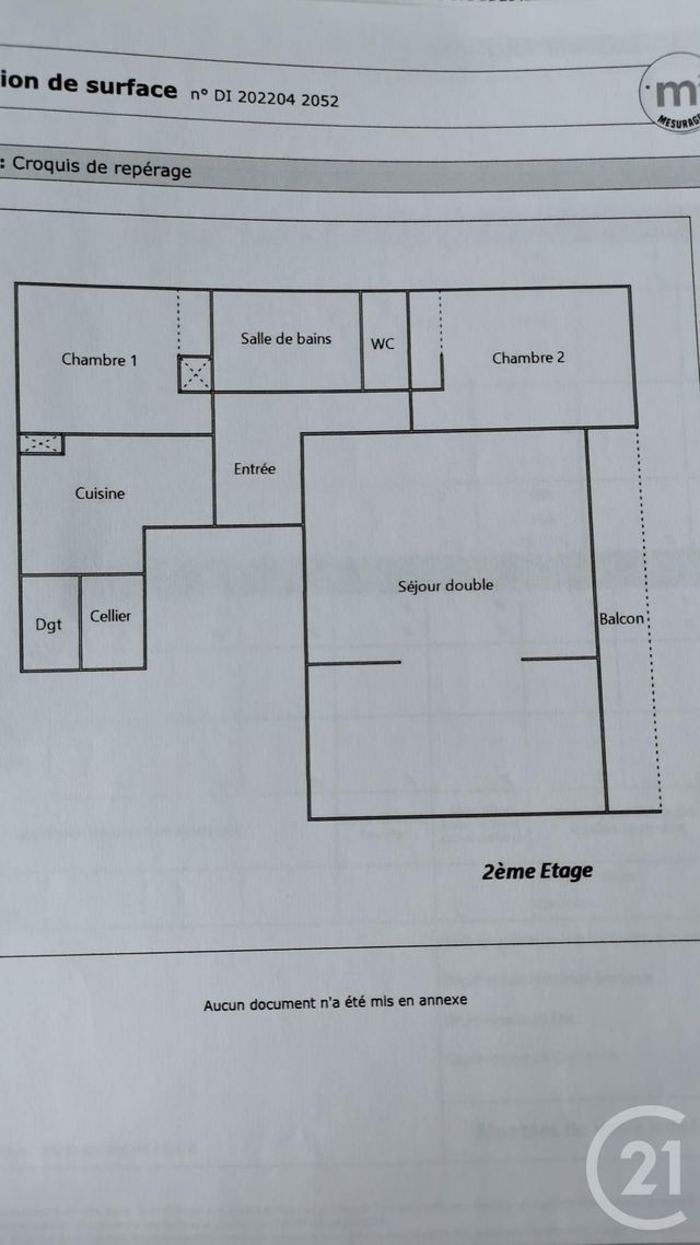 Appartement F4 &agrave; louer - 4 pi&egrave;ces - 77,34 m2 - Cenon - 33 - AQUITAINE