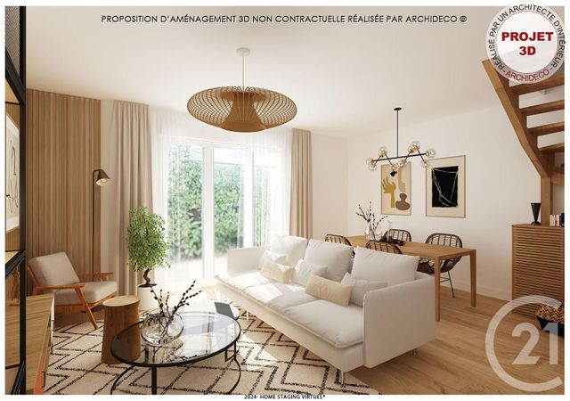 Maison à vendre - 3 pièces - 70 m2 - Gironde Sur Dropt - 33 - AQUITAINE