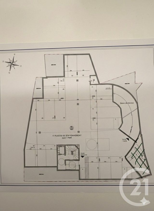 Parking &agrave; louer - 24 m2 - Charenton Le Pont - 94 - ILE-DE-FRANCE