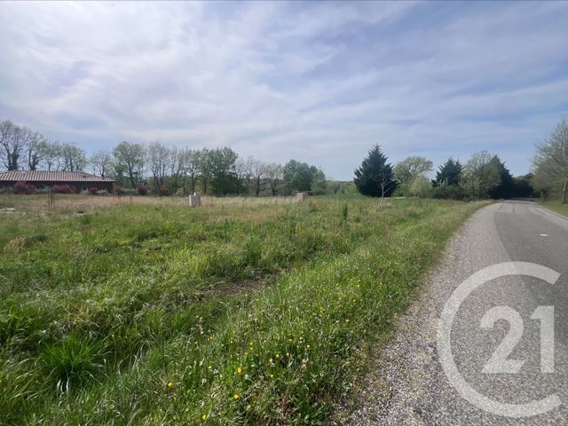 Terrain &agrave; vendre - 2043 m2 - Monclar De Quercy - 82 - MIDI-PYRENEES