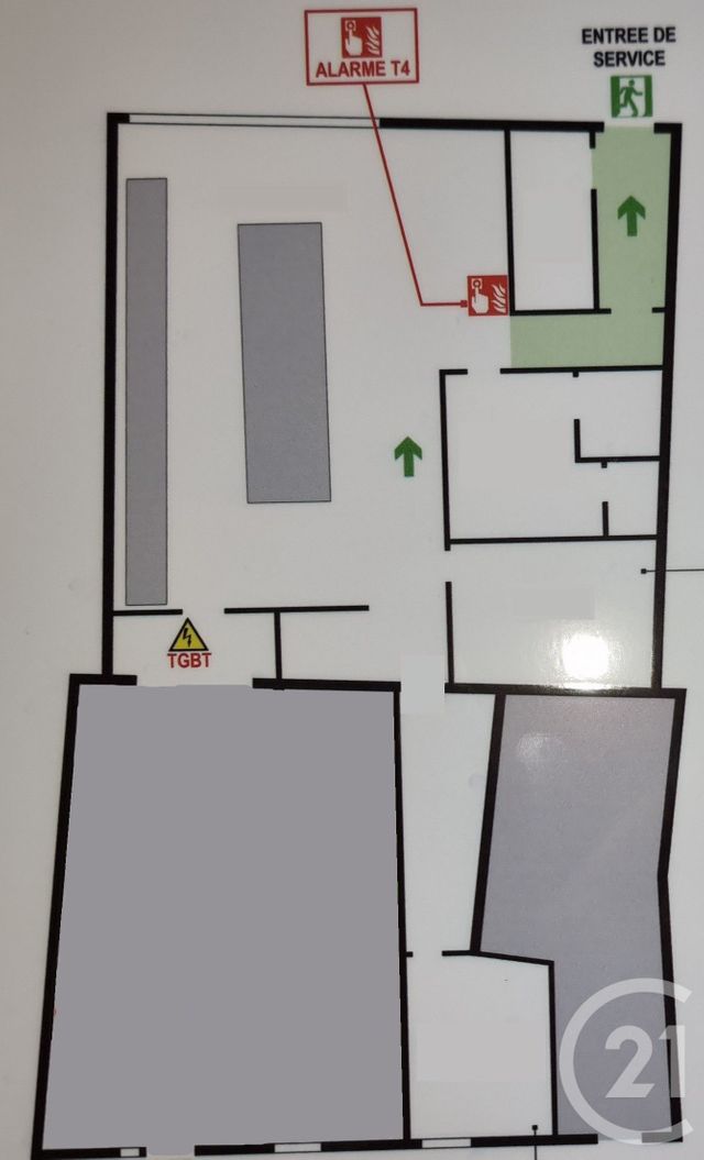 Appartement Local &agrave; louer - 1 pi&egrave;ce - 113,57 m2 - Castelnau De Montmiral - 81 - MIDI-PYRENEES