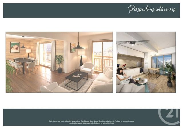 Appartement F4 &agrave; vendre - 4 pi&egrave;ces - 66,80 m2 - Cauterets - 65 - MIDI-PYRENEES