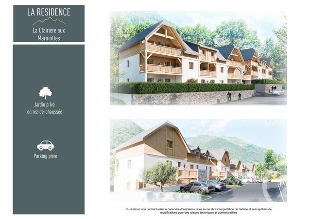 Appartement F4 &agrave; vendre - 4 pi&egrave;ces - 66,80 m2 - Cauterets - 65 - MIDI-PYRENEES