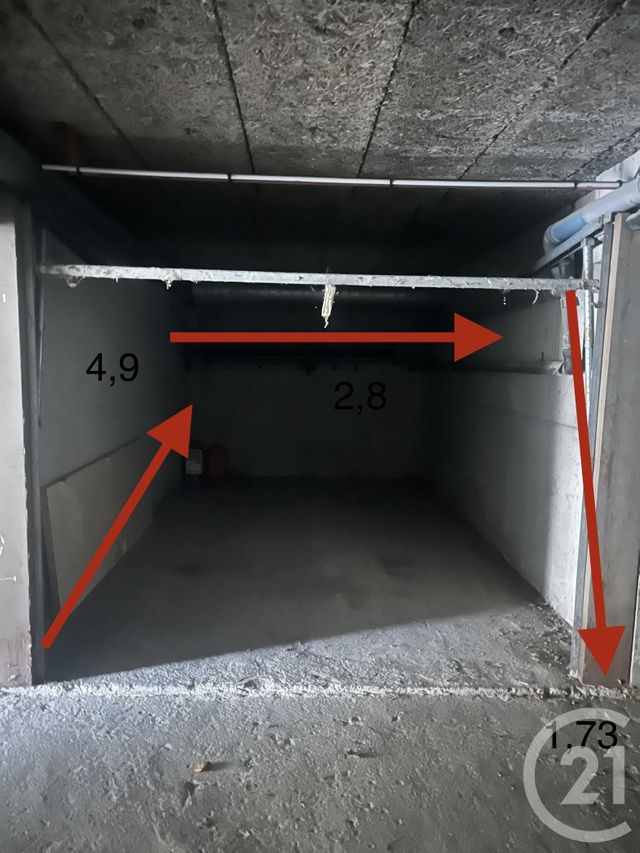 Parking à vendre - 14,26 m2 - Cauterets - 65 - MIDI-PYRENEES