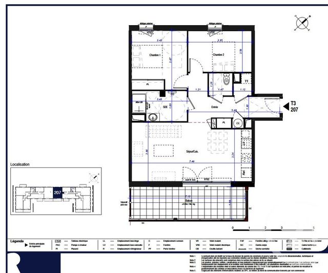 Appartement à vendre - 3 pièces - 68,78 m2 - Cauterets - 65 - MIDI-PYRENEES