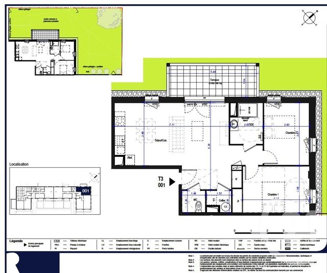 Appartement à vendre - 3 pièces - 68,78 m2 - Cauterets - 65 - MIDI-PYRENEES
