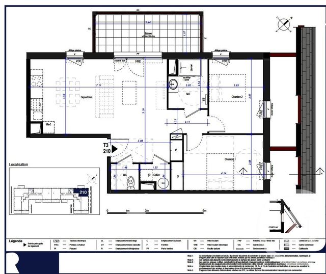 Appartement à vendre - 3 pièces - 68,78 m2 - Cauterets - 65 - MIDI-PYRENEES