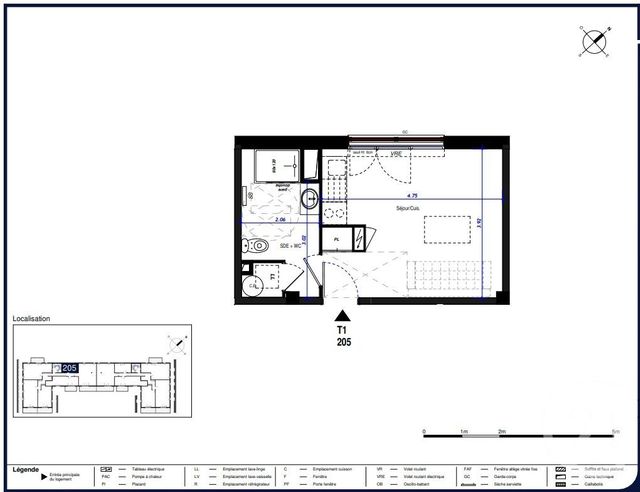 Appartement F1 à vendre - 1 pièce - 25,59 m2 - Cauterets - 65 - MIDI-PYRENEES