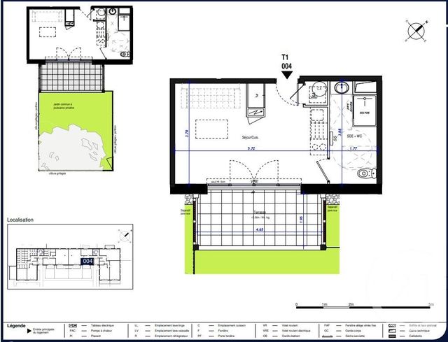 Appartement F1 à vendre - 1 pièce - 25,59 m2 - Cauterets - 65 - MIDI-PYRENEES