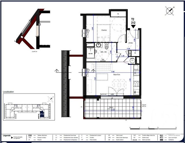 Appartement F2 à vendre - 2 pièces - 47,01 m2 - Cauterets - 65 - MIDI-PYRENEES