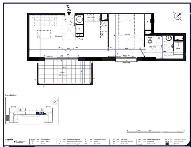 Appartement F2 à vendre - 2 pièces - 47,01 m2 - Cauterets - 65 - MIDI-PYRENEES