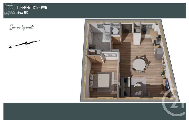Appartement F2 à vendre - 2 pièces - 48,42 m2 - Cauterets - 65 - MIDI-PYRENEES