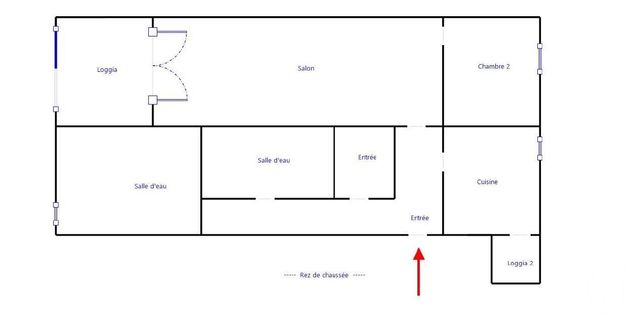 Appartement T3 à vendre - 3 pièces - 58,86 m2 - Dijon - 21 - BOURGOGNE