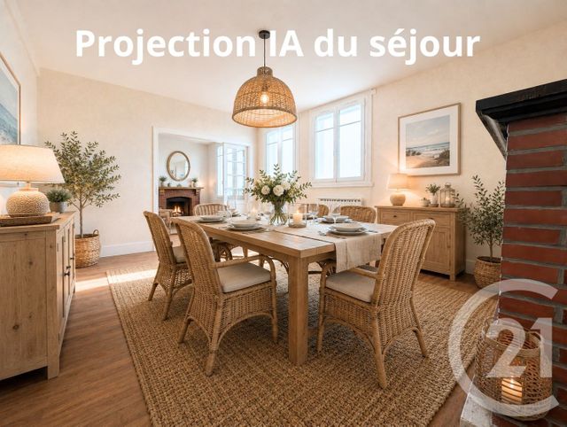 Appartement T3 &agrave; vendre - 2 pi&egrave;ces - 61,28 m2 - St Valery En Caux - 76 - HAUTE-NORMANDIE