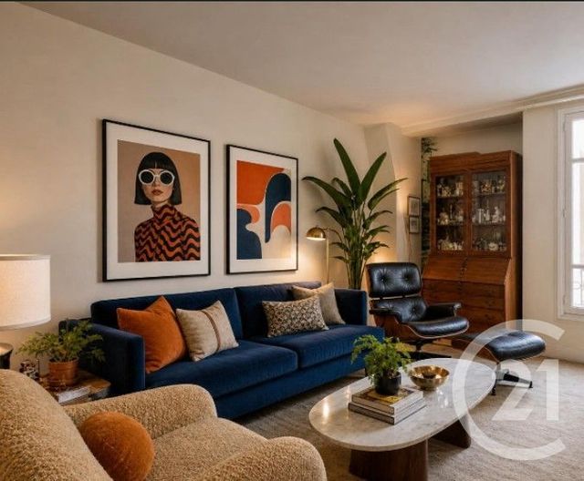 Appartement F2 &agrave; vendre - 2 pi&egrave;ces - 45,30 m2 - Paris - 75015 - ILE-DE-FRANCE