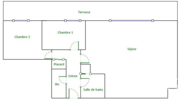 Appartement F3 à vendre - 3 pièces - 88 m2 - Paris - 75015 - ILE-DE-FRANCE