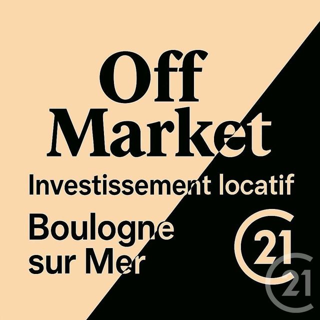 Appartement &agrave; vendre - 2 pi&egrave;ces - 20 m2 - Boulogne Sur Mer - 62 - NORD-PAS-DE-CALAIS