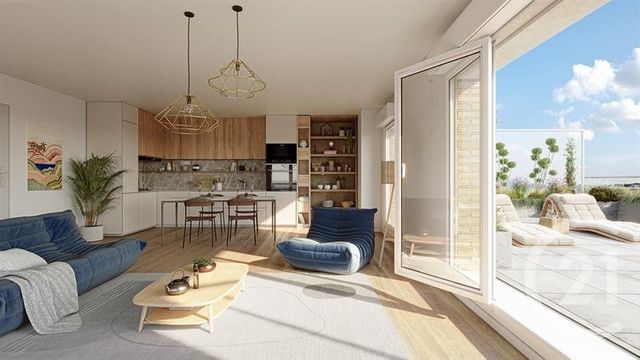 Appartement T3 &agrave; vendre - 3 pi&egrave;ces - 65,60 m2 - St Martin Boulogne - 62 - NORD-PAS-DE-CALAIS