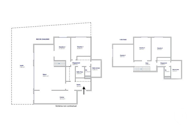 Appartement F7 à vendre - 7 pièces - 130 m2 - Paris - 75014 - ILE-DE-FRANCE