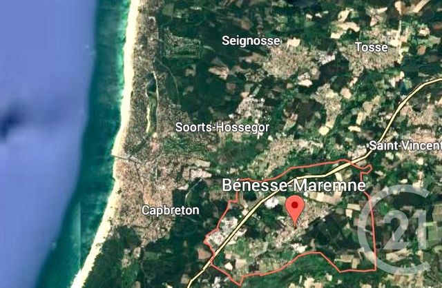Terrain &agrave; vendre - 750 m2 - Benesse Maremne - 40 - AQUITAINE