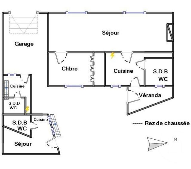 Maison à vendre - 4 pièces - 87,45 m2 - Aubervilliers - 93 - ILE-DE-FRANCE