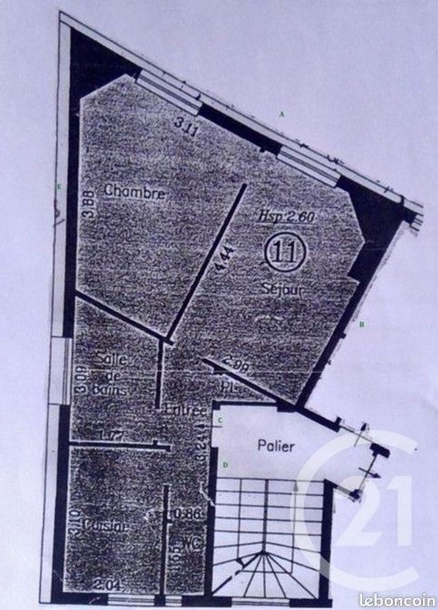 Appartement F2 à vendre - 2 pièces - 43,06 m2 - Paris - 75019 - ILE-DE-FRANCE