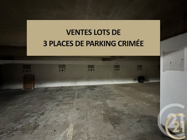 parking - PARIS - 75019