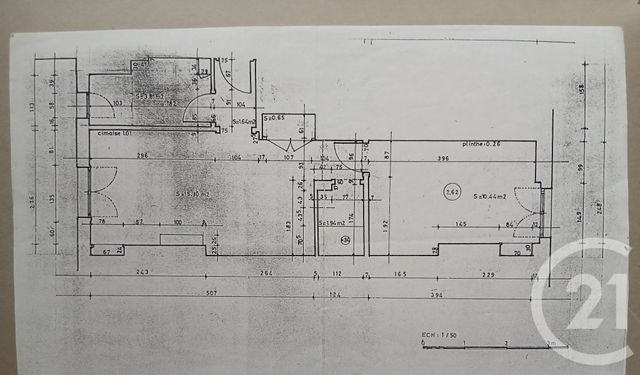 Appartement F2 &agrave; vendre - 2 pi&egrave;ces - 34,43 m2 - Paris - 75019 - ILE-DE-FRANCE