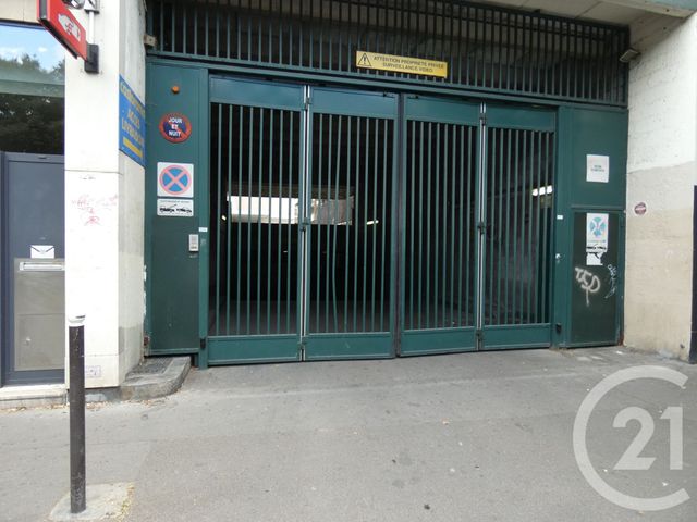 Parking &agrave; vendre - 16,18 m2 - Paris - 75019 - ILE-DE-FRANCE
