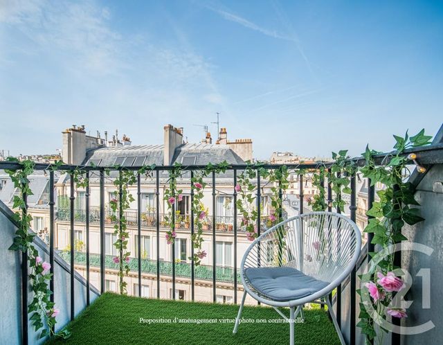 Appartement F1 &agrave; vendre - 1 pi&egrave;ce - 12,90 m2 - Paris - 75010 - ILE-DE-FRANCE