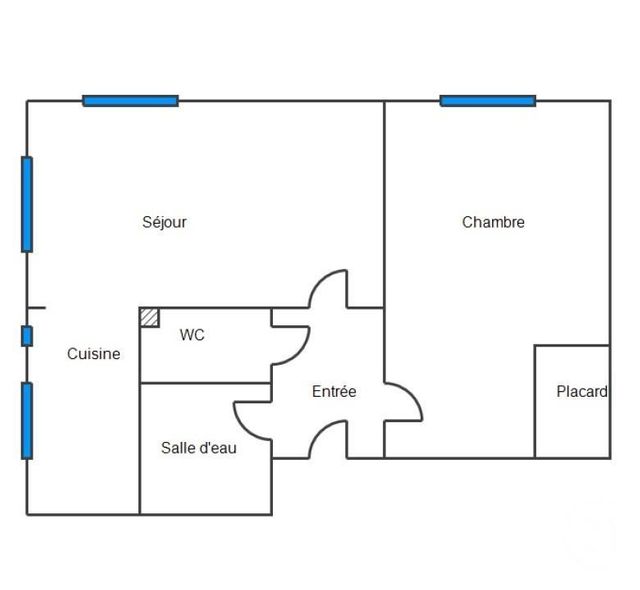 Appartement F2 à vendre - 2 pièces - 29,07 m2 - Aubervilliers - 93 - ILE-DE-FRANCE