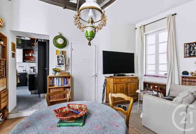 Appartement F2 &agrave; vendre - 2 pi&egrave;ces - 34,96 m2 - Paris - 75004 - ILE-DE-FRANCE