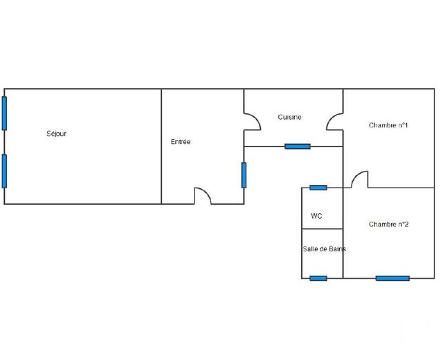 Appartement F3 &agrave; vendre - 3 pi&egrave;ces - 58,11 m2 - Paris - 75002 - ILE-DE-FRANCE