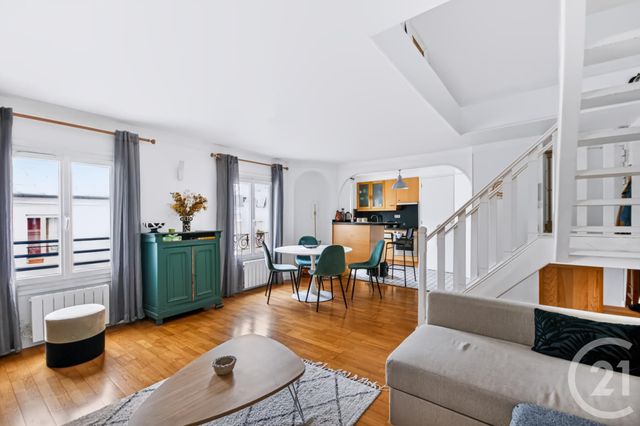 Appartement Duplex &agrave; vendre - 3 pi&egrave;ces - 52,52 m2 - Paris - 75010 - ILE-DE-FRANCE
