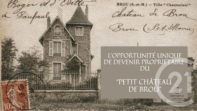 Maison &agrave; vendre - 6 pi&egrave;ces - 110 m2 - Brou Sur Chantereine - 77 - ILE-DE-FRANCE