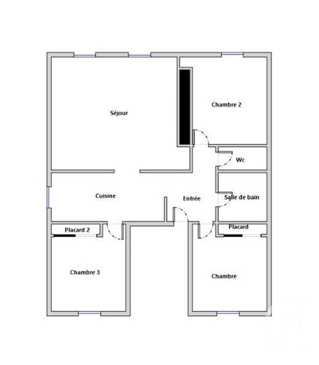 Appartement F4 &agrave; vendre - 4 pi&egrave;ces - 75,03 m2 - Paris - 75017 - ILE-DE-FRANCE